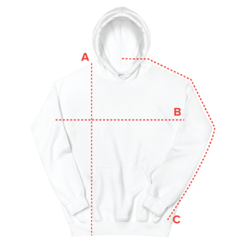How to measure an existing hoodie