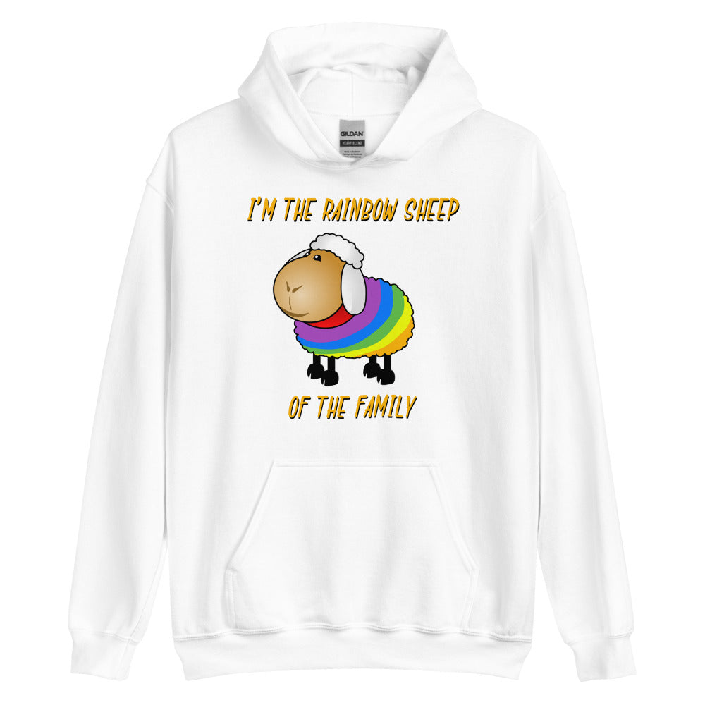 Sheep in Chic Fleece Unisex Hoodie: